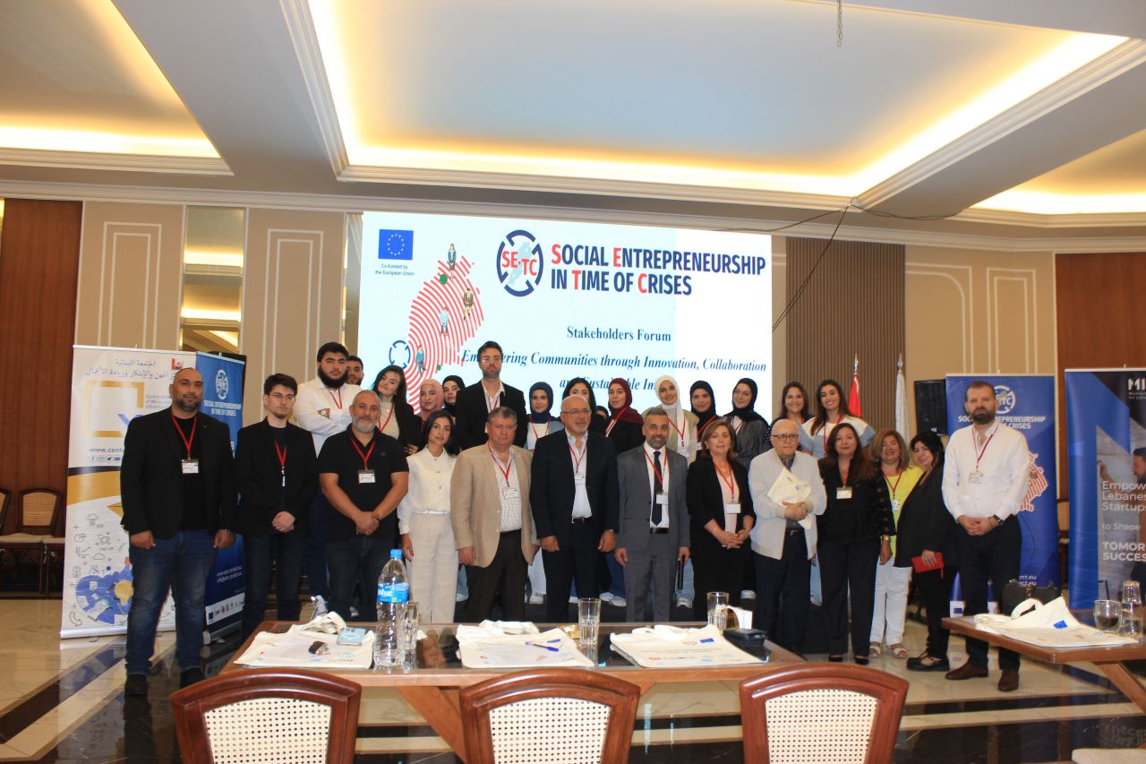 SE.TC Stakeholders Forum Promotes Social Innovation in North Lebanon, July 15, 2026